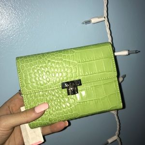 NEW Lime green Lauren Ralph Lauren Wallet